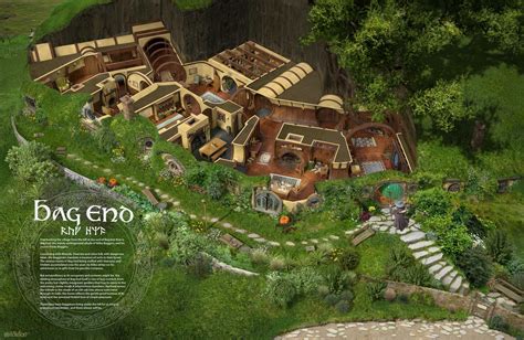 bilbo baggins house floor plan.